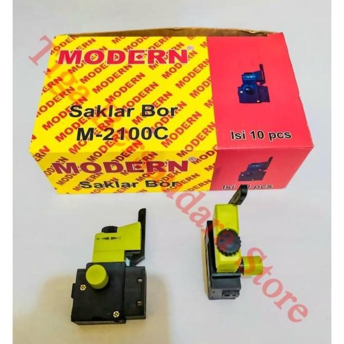 Saklar / Switch Mesin Bor Modern 2100c / m-2100c Hijau