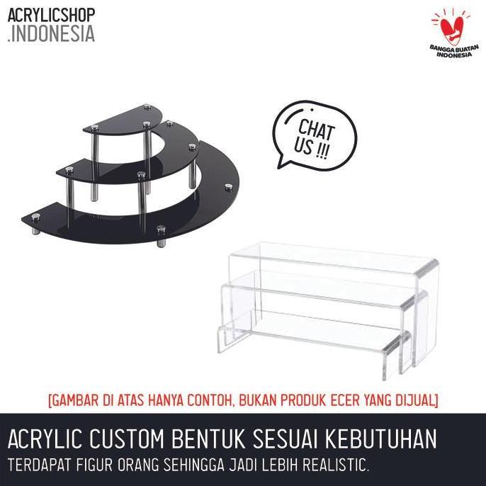 Acrylic Custom / Akrilik Laser Cutting, Potongan CNC, , Neon Box