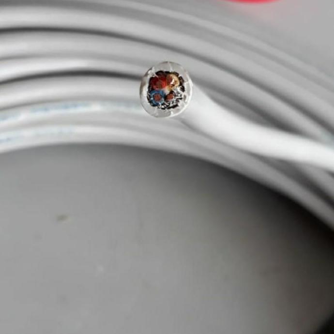 Kabel Screen 4x0.75 mm Abu-abu Screen 4 x 0.75 mm Grey Rukawa