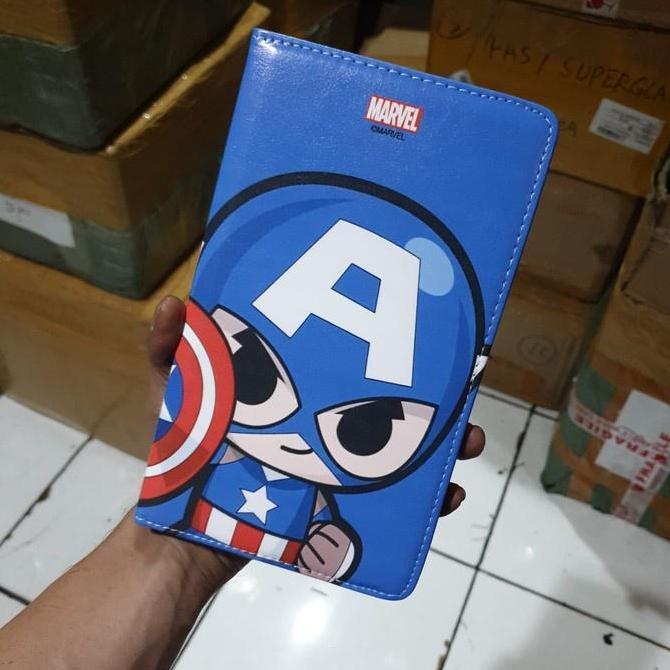 Realme Pad Mini 8.7 2022 Rotary 360 Motif Super Hero Flip Cover Case