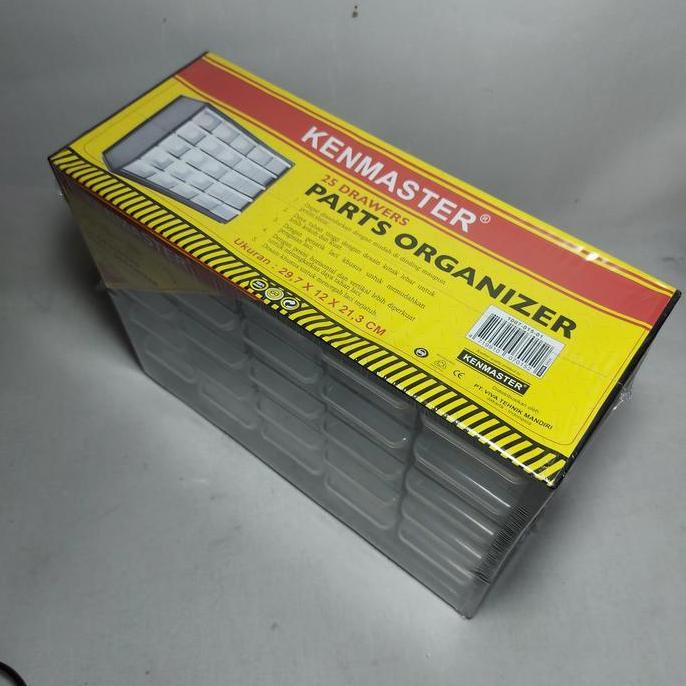 rak susun 25 laci serbaguna plastik / 25 Drawers Kenmaster