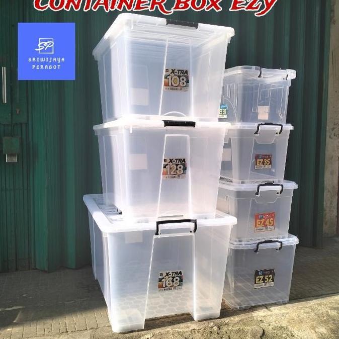 CONTAINER BOX EZY CLEAR | BOX PLASTIK EZY X-TRA