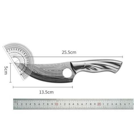 dapur sembelih Boning daging tulang damascus Pattern 256