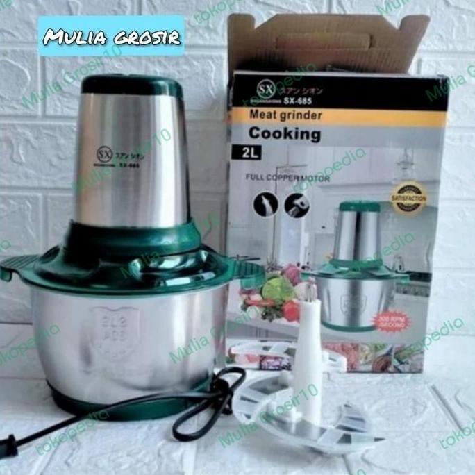 chopper stainless steel 2l 685 sx