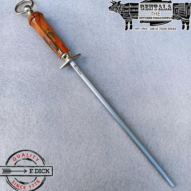 ASAHAN F. DICK DICKORON COMBI SAPPHIRE & POLISHED CUT SQUARE 30CM