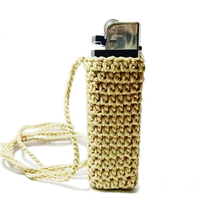 Kalung Rajut Tempat Korek Api Kalung Korek Api