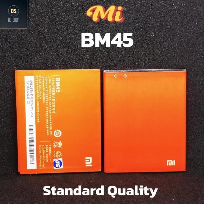 Baterai Batre Battery BM45 Brain Power Xiaomi Redmi Note 2