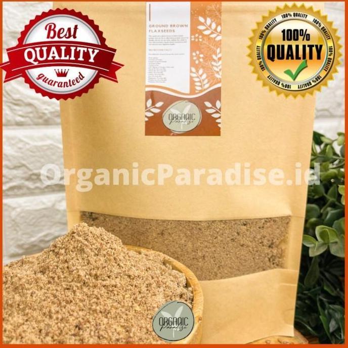 Brown Flaxseed Halus 1 Kg / Ground Brown Flaxseed 1 Kg