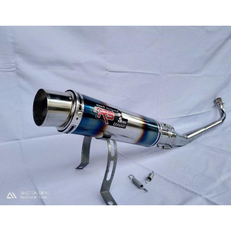 Grade Ori Knalpot Racing R9 Motor Supra X, Supra Fit, Supra Fit New, Supra 125, Supra 110, Karisma X