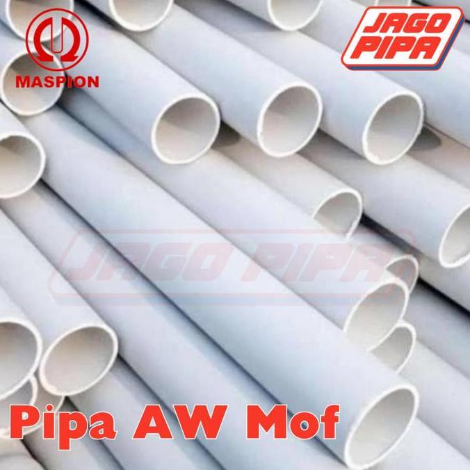 Maspion Pipa AW 3/4 Inch Putih MOF PVC 4 Meter Paralon 3/4" PUTIH