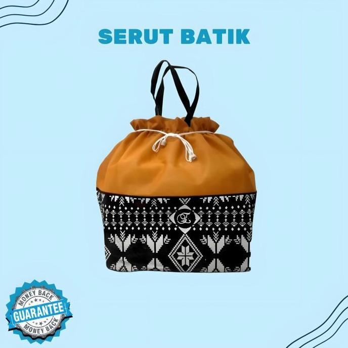 Tas Kain Serut Batik Dus Nasi Box 22 Tas Syukuran hajatan motif batik