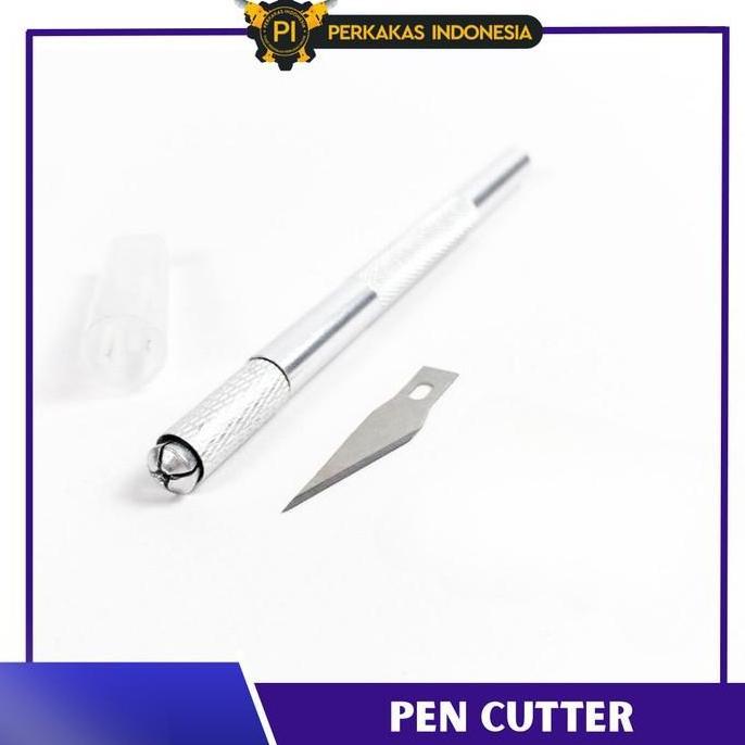 Pen Cutter Pisau Potong Kertas Kecil Stiker Alat Pemotong Akrilik HPL