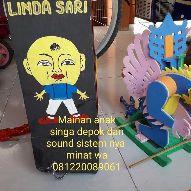 mainan anak singa depok kecil