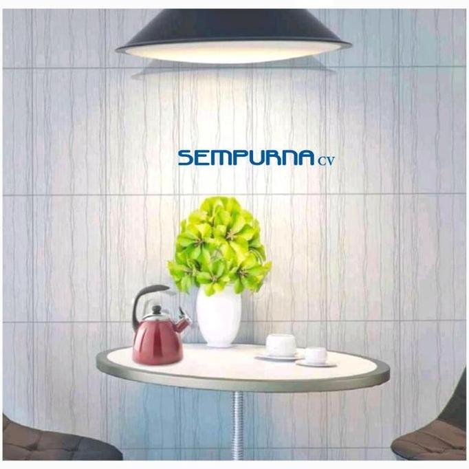 Keramik ubin dinding tembok lantai kilap 3D KW1 Mulia Auddy Gold Grigio glossy 25x40 3 dimensi motif