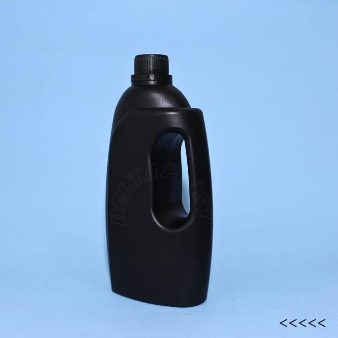 Jerigen 1 Liter Gagang Samping Segel / Botol Softenner 1000 ML