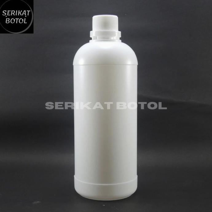 BOTOL AGRO 1 LITER HDPE LABOR PUTIH 1000ML /BOTOL PLASTIK AGRO 1000 ML