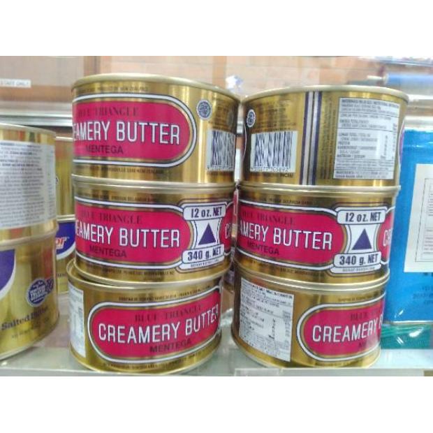 Mentega Butter Segitiga / Butter Blue Triangle / Creamery Butter Blue Triangle 340gr