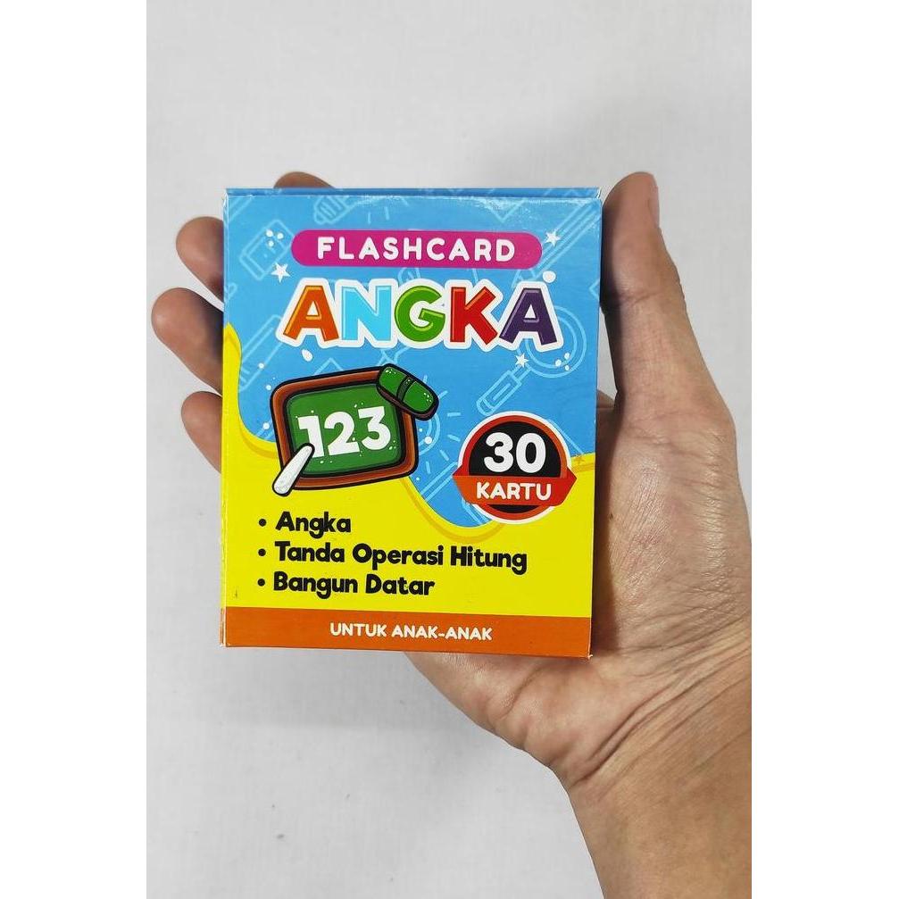 Mainan Edukasi Anak Flash Card Huruf & Angka