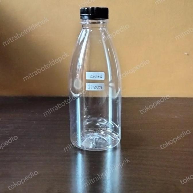 Botol Cantik 350ml / Botol Plastik 350ml / Botol Valencia SN - Eceran