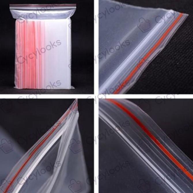 Plastik Klip Ziplock Zipper Bag Makanan Tebal Plastic Clip Kecil Besar