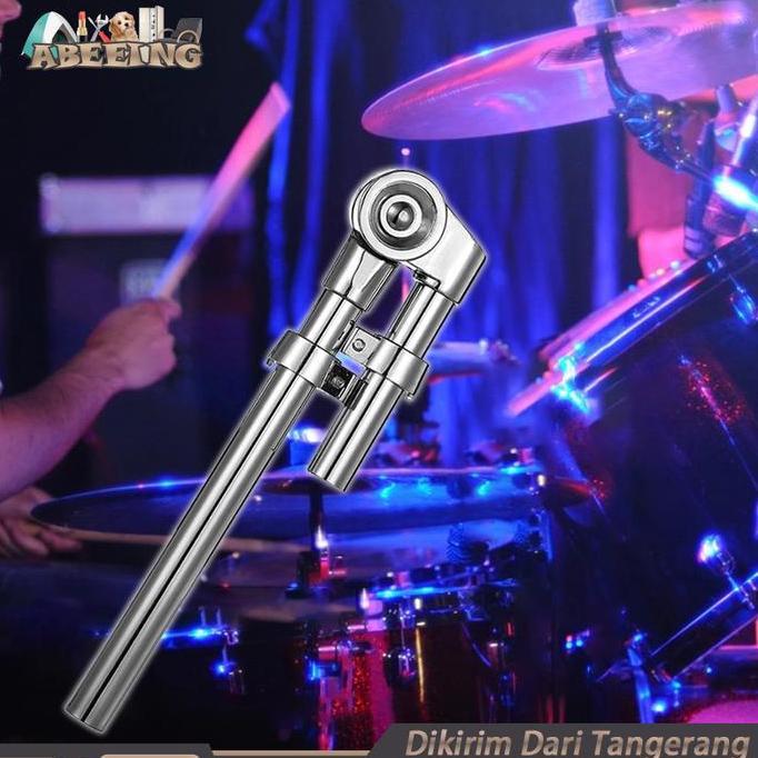MALUKSHURE Tom Holder Drum Stand Tom Drum Model Pipa Adjustable Aksesoris Drum