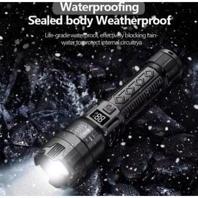 BLANCHENAM Senter led super bright / super brught senter