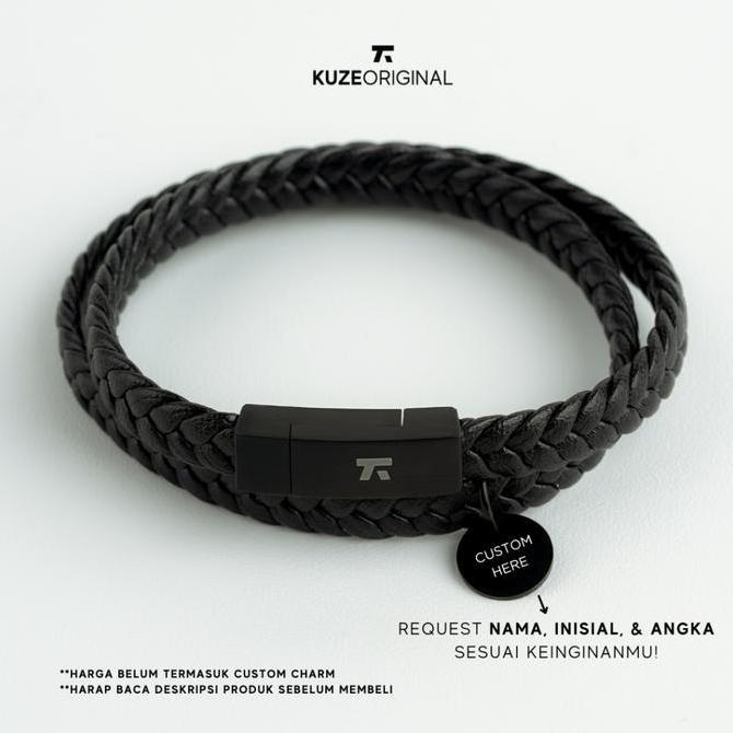 Kuze Original Gelang Kulit Oxford Twist
