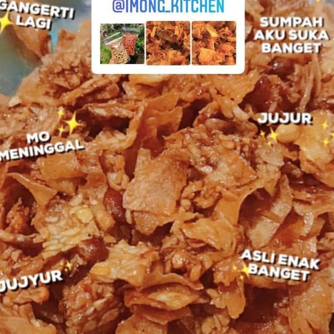 KERING TEMPE KENTANG KACANG PEDAS MANIS GURIH