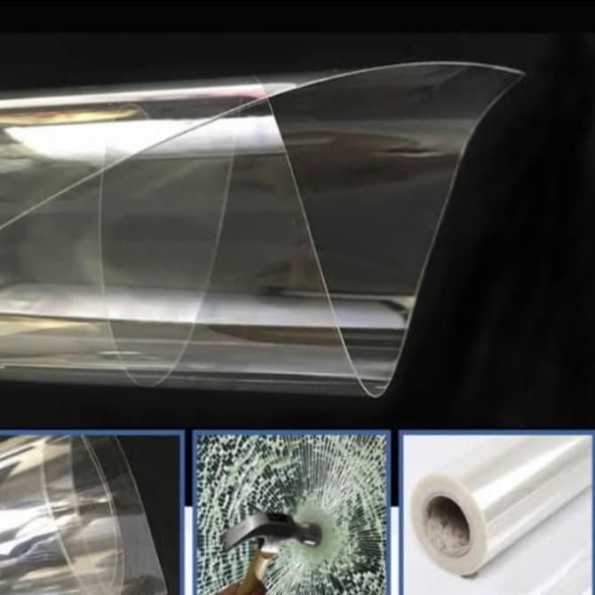 STIKER KACA FILM BENING / STICKER KACA FILM CLEAR TRANSPARAN