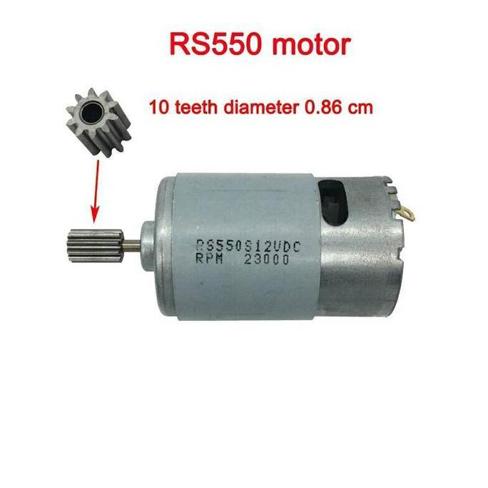 Dinamo Mobilan Aki 12V 15000Rpm, Dc Motor 12V