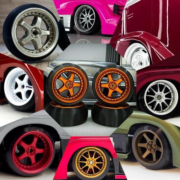 Velg Wpl D12 Ring 17, Velg Rc 1:10 1:12 Hex 5Mm Premium