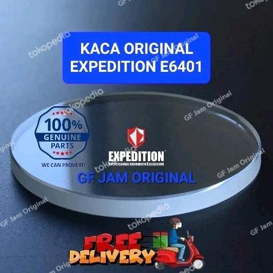 KACA JAM TANGAN EXPEDITION E6401 E 6401 ORIGINAL 100% PART DIJAMIN