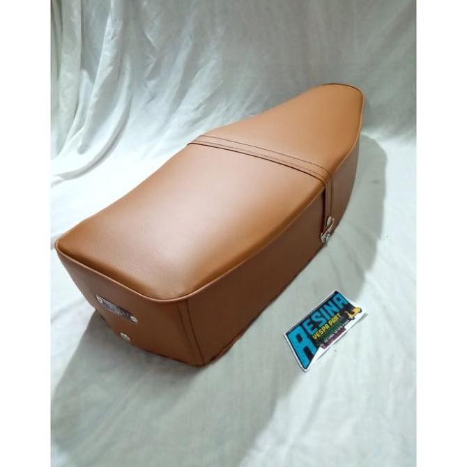 jok Vespa Aquila coklat panjang Vbb Super Sprint Ps kualitas bagus