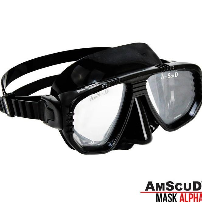 Amscud Mask Alpha Kacamata Snorkling Diving Mask Snorkling Diving Kacamata Minus Snokling Diving