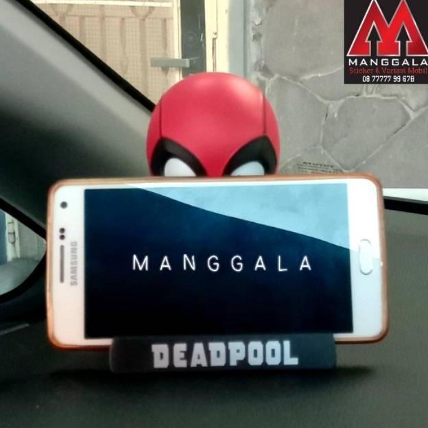 Boneka Pajangan Goyang Dashboard Mobil Deadpool Dead Pool