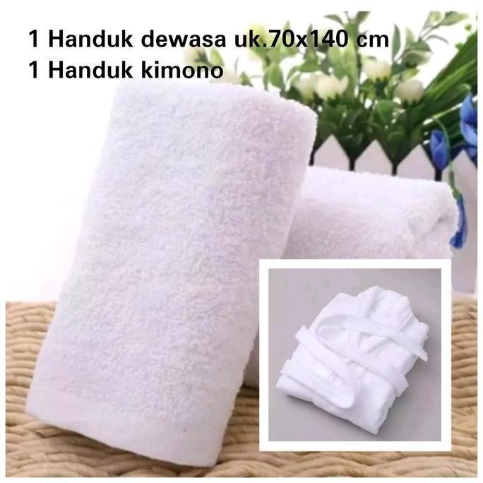 HANTARAN HANDUK DAN KIMONO ANGSA COUPLE VS