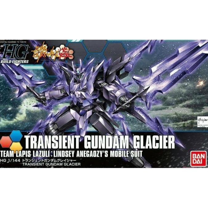 Bandai HG 1/144 Transient Gundam Glacier include stand base