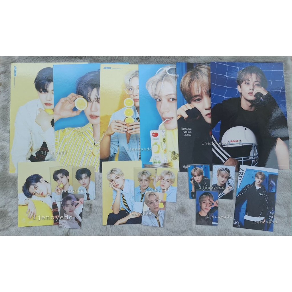 SEASON GREETING SG26 JENO JAEMIN MARK SET WITH POB NCT DREAM 127 PC PHOTOCARD