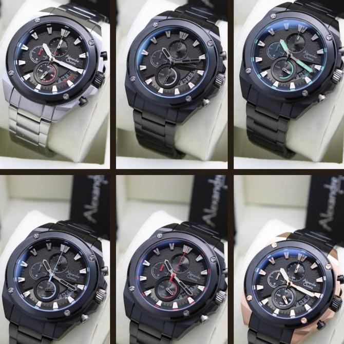 JAM TANGAN ALEXANDRE CHRISTIE AC6646 AC 6646 CHRONO ORIGINAL