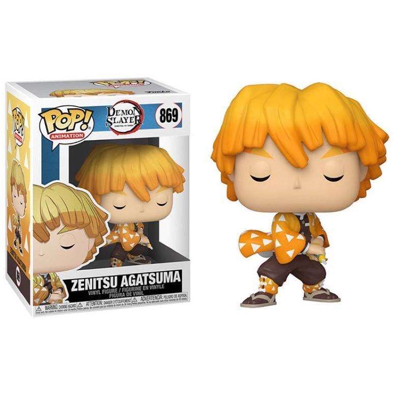 MYCOLLECTIONSID FUNKO POP FIGURE PAJANGAN DEMON SLAYER ZENITSU AGATSUMA