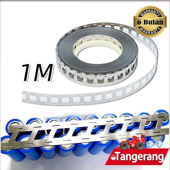 SEIRAKY 1Meter Lithium Battery Nickel Strip / Plat Nickel Strip Baterai Welding 18650