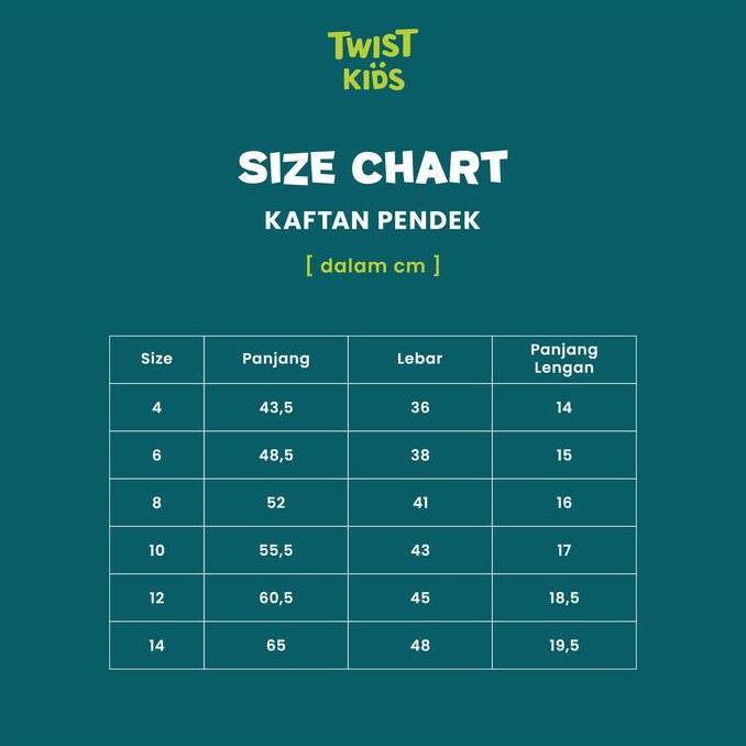 Twist Kids - LAST CALL Kemeja Koko Lengan Pendek Anak Laki-Laki Model Random