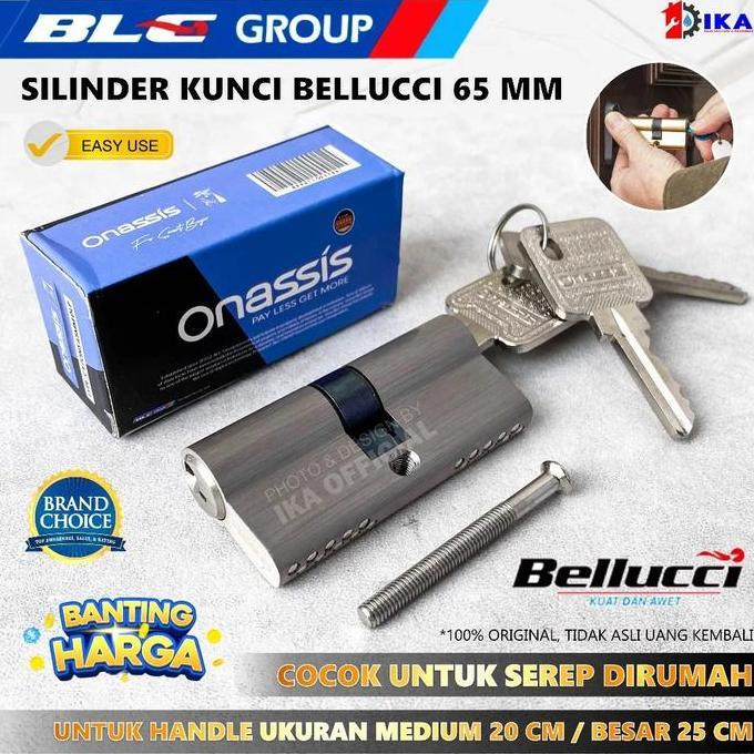 FKINAPE CYLINDER ONASSIS 65MM COMP / Kunci Onassis / BELLUCCI Cylinder ONASSIS 65mm Comp / Kunci Ona