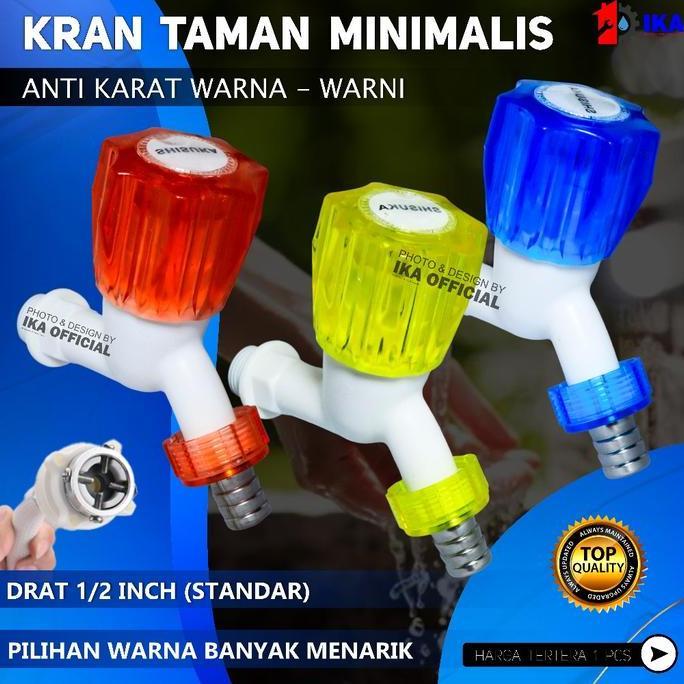 FKINAPE Kran Tembok Air Plastik 1/2 putar / Kran Air Plastik 1/2" / Kran Tembok / Kran Putar