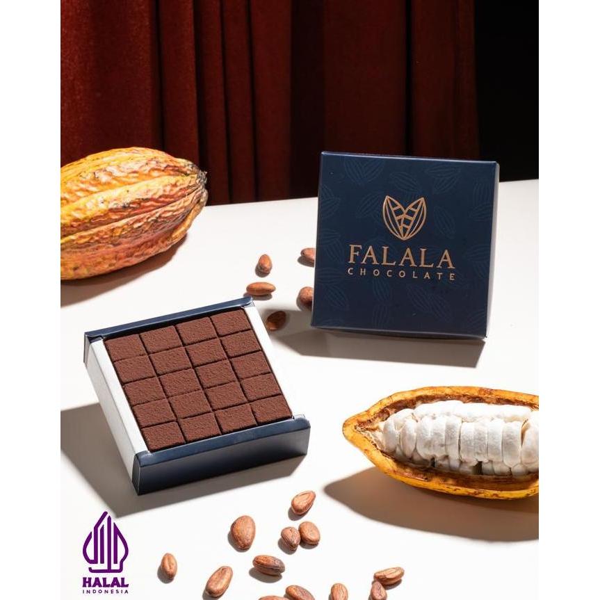 Small Dark Chocolate Premium Falala Chocolate | Cokelat Coklat Jepang