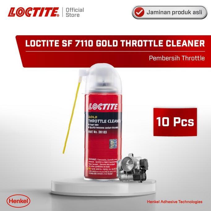 Murah Henkel Loctite Sf 7110 Gold Throttle Cleaner - 250 Ml (Box)