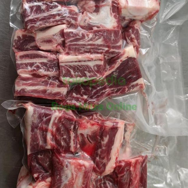 Enyama- Premium Shortribs / Iga Sapi Daging Tebal - 1 Kg