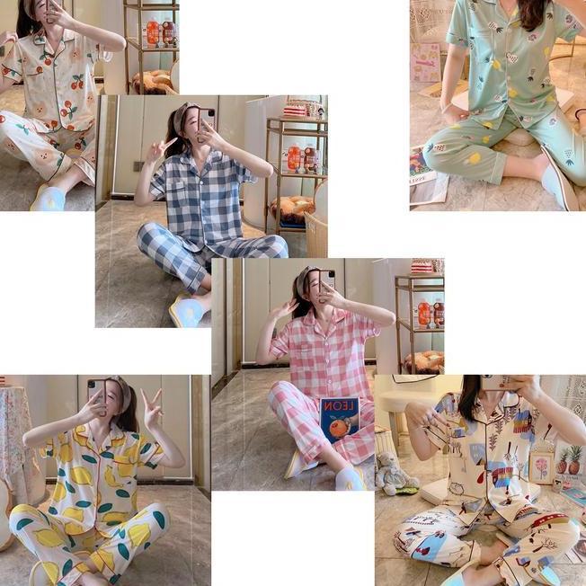 Umisuka Leisure Wear Umisuka Leisure Wear Piyama Paket Baju Tidur Wanita