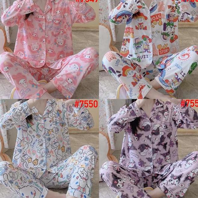 Umisuka Leisure Wear Umisuka Leisure Wear Piyama Baju Tidur Wanita Import Var11445
