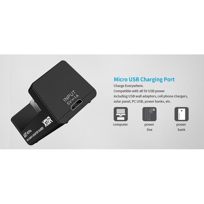 Twara- Xtar Ant Mc1 Plus Charger Baterry 1 Slot